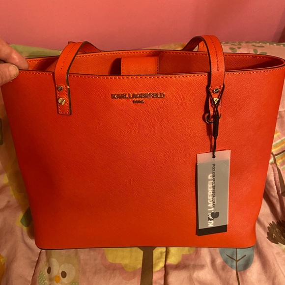 NWT Karl Lagerfeld  Tote Bag - Picture 4 of 12